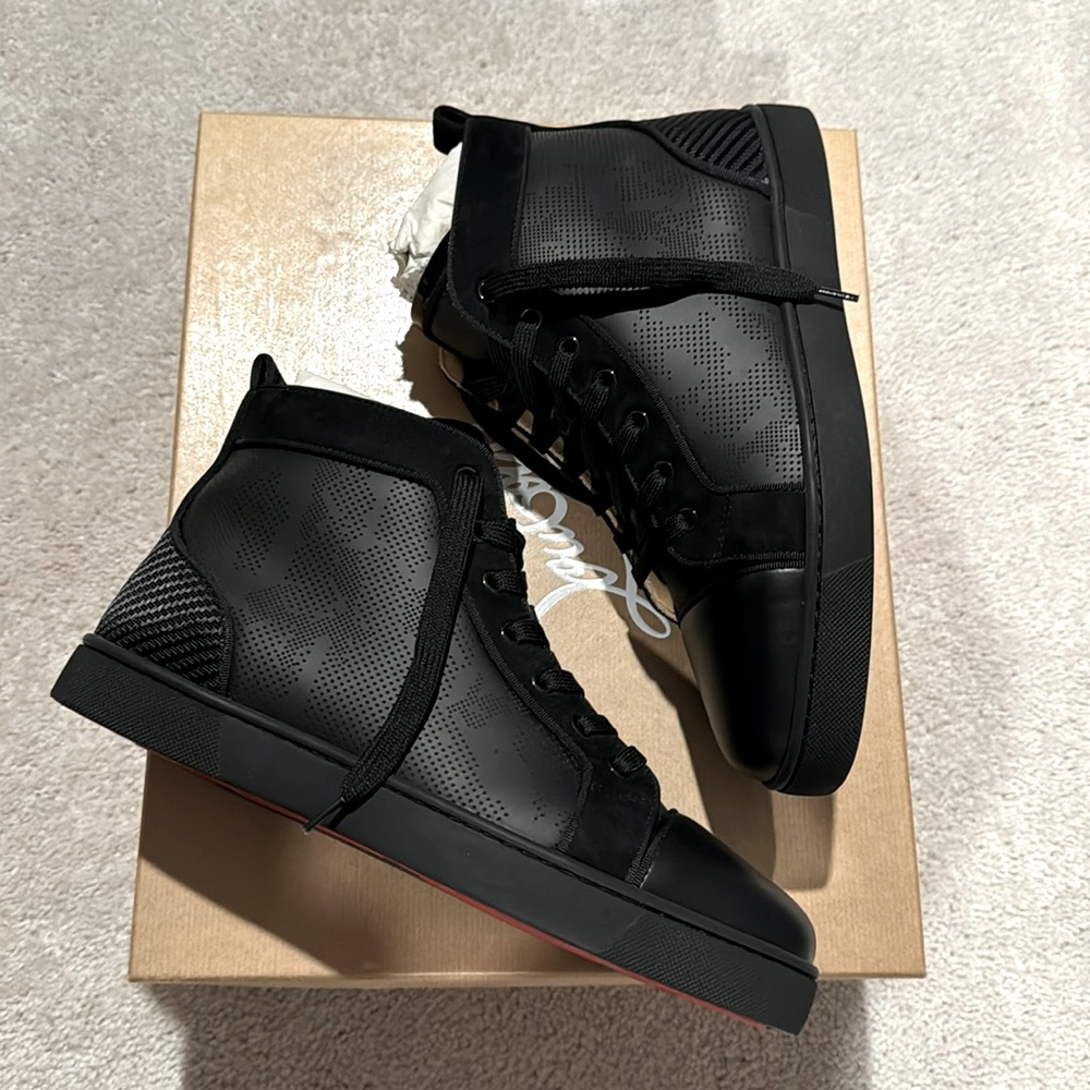 Christian Louboutin Black Sneaker